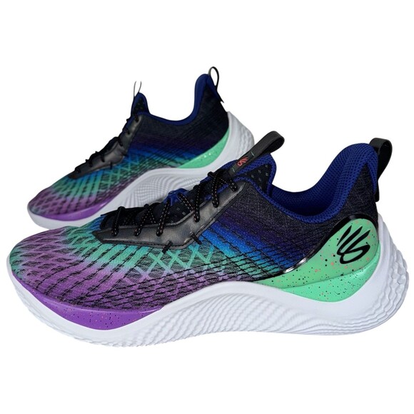 Under Armour Curry 10 Northern Lights Mens Size 17 Black Sneakers Shoes Athletic main image 7